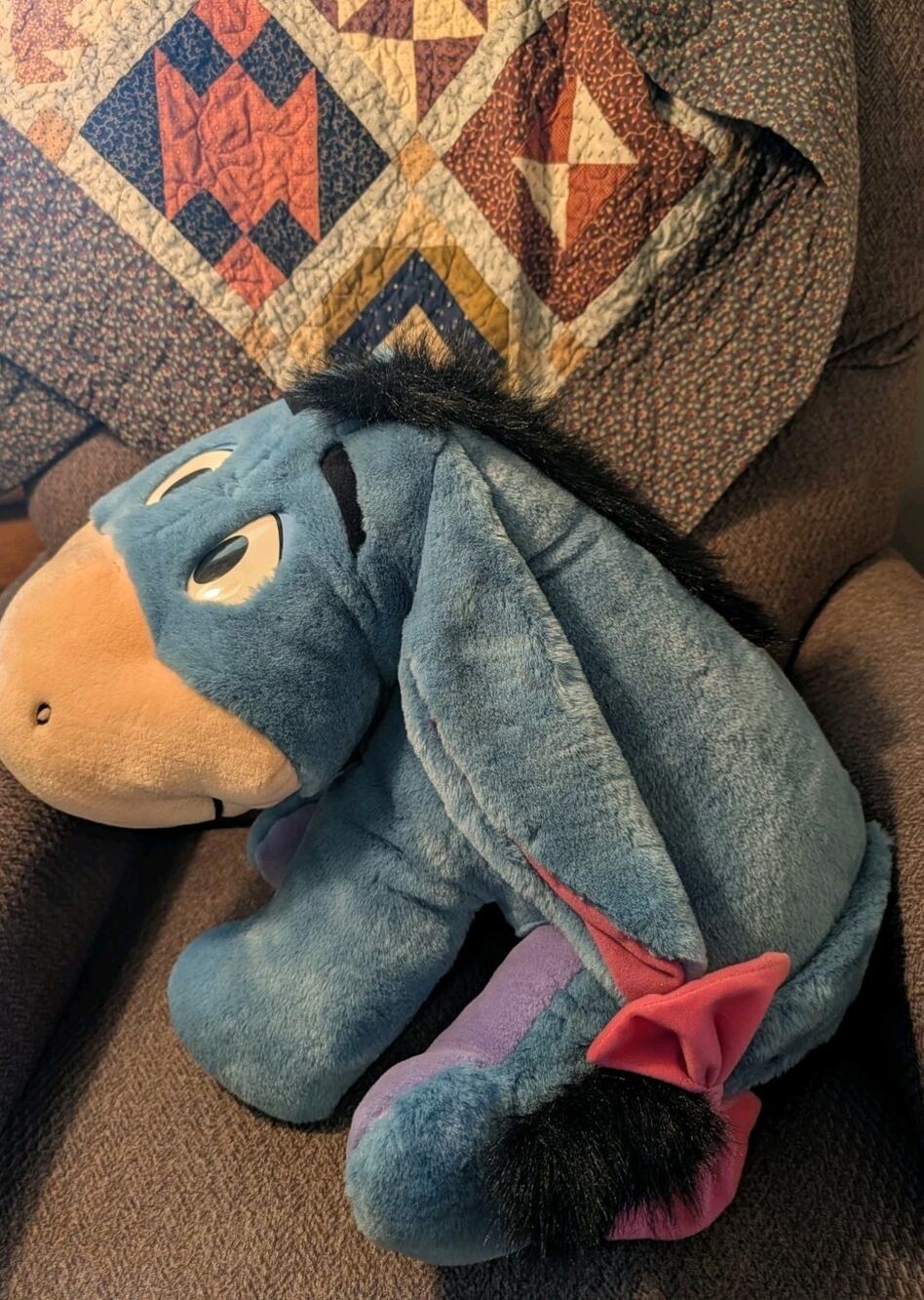 Mattel Walt Disney Co. Eeyore 20” Plush Stuffed Animal YS-1063